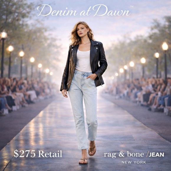 rag & bone Denim - rag & bone JEAN Light Wash Trousers | Size 25